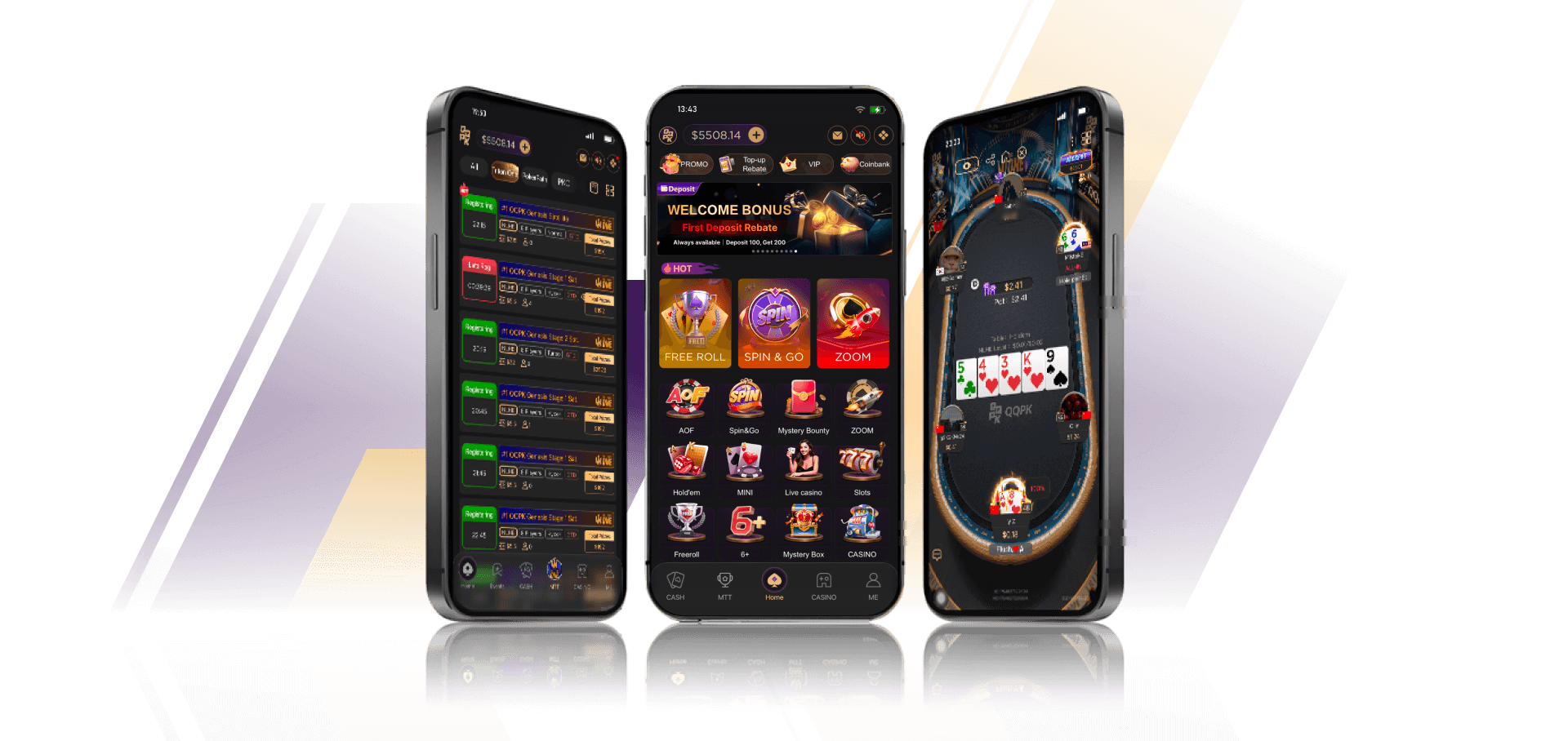 QQPK application your new poker path qqpkth qqpkthai qqpk thailand